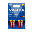 Батарейка (VARTA) LR03/AAA LONGLIFE MAX POWER (MAX TECH) - 4 шт