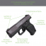 Страйкбольный пистолет (KIZUNA WORKS) ПЛ-15К (Metallic Cerakote Brown)