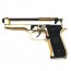 Страйкбольный пистолет (WE) M92S GOLD
