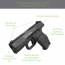 Страйкбольный пистолет (KIZUNA WORKS) ПЛ-15К (Black)