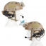 Крепление на шлем для наушников (Z-TAC) Comtac II&III (BK) ID102-BK