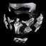 Накладка на маску (WoSport) Doomsday (Dawn type) Silver