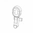 Фиксатор затвора (RetroArms) for AEG Body M4/M16 RED 6604