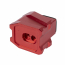 Увеличенная пятка магазина (CTM TAC) AAP-01/Glock (Red)