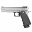 Страйкбольный пистолет (Tokyo Marui) Hi-Capa 5.1 GBB Stainless Green - Silver