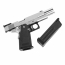 Страйкбольный пистолет (Tokyo Marui) Hi-Capa 5.1 GBB Stainless Green - Silver