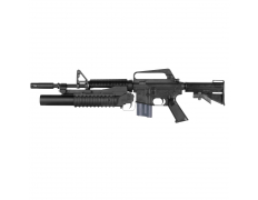 Страйкбольный автомат (AirsoftSports) CGS COLT 629/XM177E2 GBB + M203 (AS64)