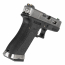 Страйкбольный пистолет (WE) GLOCK 18C Custom Black/Silver/Silver GBB