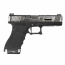 Страйкбольный пистолет (WE) GLOCK 18C Custom Black/Silver/Silver GBB
