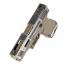 Страйкбольный пистолет (WE) GLOCK 19 Custom TAN/Silver/Gold GBB