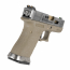 Страйкбольный пистолет (WE) GLOCK 19 Custom TAN/Silver/Gold GBB