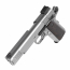 Страйкбольный пистолет (AW Custom) NE30 Wooden Grip 1911 (Silver)