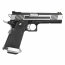 Страйкбольный пистолет (AW Custom) HX1002 Split Slide Hi-Capa (Silver)