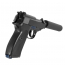 Страйкбольный пистолет (WE) Walther P38S с глушителем GBB (Black)