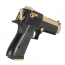 Страйкбольный пистолет (Cybergun) Desert Eagle L6 .50AE Green Gas (Golden\Black by WE)