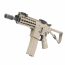 Страйкбольный автомат (EMG) KAC PDW M2 Compact Gas Blowback Rifle (Tan)