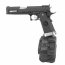 Магазин на пистолет (WE) Hi-Capa 4.3/5.1/P14 Drum Magazine 350 шаров (Black)
