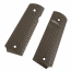 Накладки на рукоять (AW Custom) Colt 1911 NE Series Grip Set #1 (Brown)