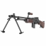 Страйкбольный пулемет (S&T) M1918 Browning Automatic Rifle BAR G3 AEG (Real Wood)