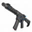 Страйкбольный автомат (Cyma) AR15 Strike Industries AEG Platinum 10 inch (Blue)