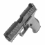 Страйкбольный пистолет (Umarex) Walther PDP Compact 4 inch GBB (Grey) by VFC