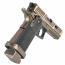 Страйкбольный пистолет (EMG) TTI Sand Viper GBB Semi / Full Auto (by AW Custom) Brown