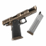 Страйкбольный пистолет (EMG) TTI Sand Viper GBB Semi / Full Auto (by AW Custom) Brown
