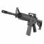 Страйкбольный автомат (Tokyo Marui) M4 SOCOM Next Generation NGRS EBB AEG (Black)
