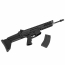 Страйкбольный автомат (Tokyo Marui) SCAR-L Mk.16 Mod.0 Next Generation AEG (NGRS EBB) Black