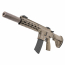 Страйкбольный автомат (East Crane) HK416 RIS Geissele 10.5 INCH silencer EC-105-P-SE-DE-UP