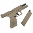 Страйкбольный пистолет (East Crane) Glock 17 Gen.4 Tan EC-1106 DE2