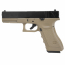Страйкбольный пистолет (East Crane) Glock 18C gen.3 Black/Tan EC-1103 DE1