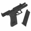 Страйкбольный пистолет (East Crane) Glock 17 gen.5 EC-1102 MOS