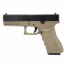 Страйкбольный пистолет (East Crane) Glock 17 gen.3 Black/TAN EC-1101-DE1