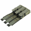 Подсумок (EmersonGear) закрытый тройной Battlefield 7.62 Triple magazin poutch (RG)