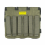 Подсумок (EmersonGear) закрытый тройной Battlefield 7.62 Triple magazin poutch (RG)