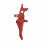 Спусковой крючок (RetroArms) CNC for M4/M16 (type-J) Red