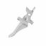 Спусковой крючок (RetroArms) CNC for M4/M16 (type-J) Silver