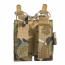 Подсумок (EmersonGear) для магазина на пистолет двойной V-Edge (Multicam)