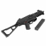 Страйкбольный пистолет-пулемёт (G&G) UMG AEG (Black)