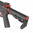 Страйкбольный автомат (Cyma) AR15 Strike Industries AEG Platinum 10 inch (RED)