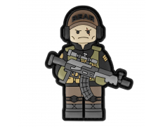 Патч «Brick operator боец BEAR» PVC Патч «Brick operator боец BEAR» PVC