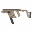 Страйкбольный пистолет-пулемёт (KRYTAC) KRISS Vector GBB SMG (FDE)