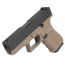 Страйкбольный пистолет (WE) GLOCK 19 Gen.4 Type B GBB (Tan)