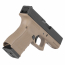 Страйкбольный пистолет (WE) GLOCK 19 Gen.4 Type B GBB (Tan)