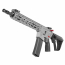 Страйкбольный автомат (Cyma) CM105A DDL EMG Daniel Defense M4A1 RIII M-LOK 14.5 inch (Silver/Red)