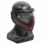 Маска защитная (FMA) F5 STORM GOGGLE MASK (Black/Red) Прозрачная линза