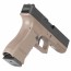 Страйкбольный пистолет (KJW) GLOCK 17 (TAN) CO2