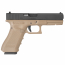 Страйкбольный пистолет (WE) GLOCK 17 Gen.4 Type B GBB (TAN) 