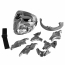 Маска (WoSport) Doomsday (Set) Silver